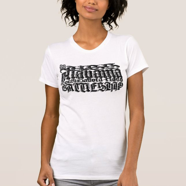 T-Shirt Alabama (Frente)