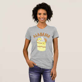 T-shirt Alabama Southern Banana Pudim Dessert Foodie AL