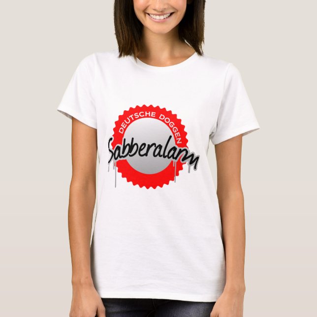 T-shirt Alarme de baba (Frente)