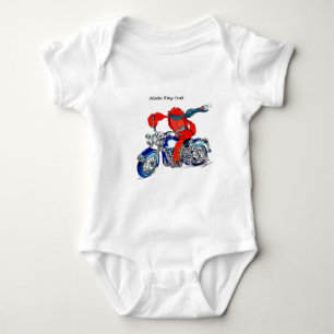 T-shirt Alaska King Crab em Moto