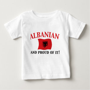 T-shirt Albanês orgulhoso