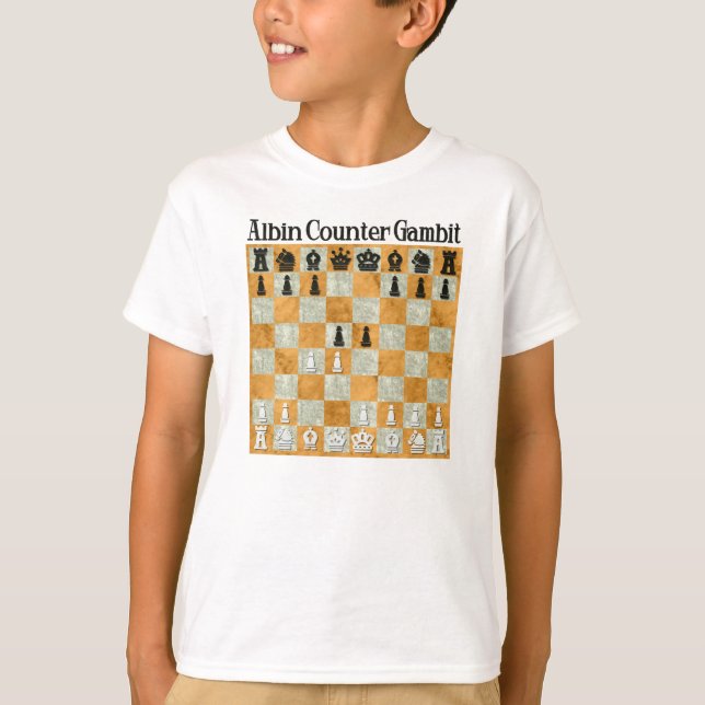 T-shirt Albin Countergambit (Frente)