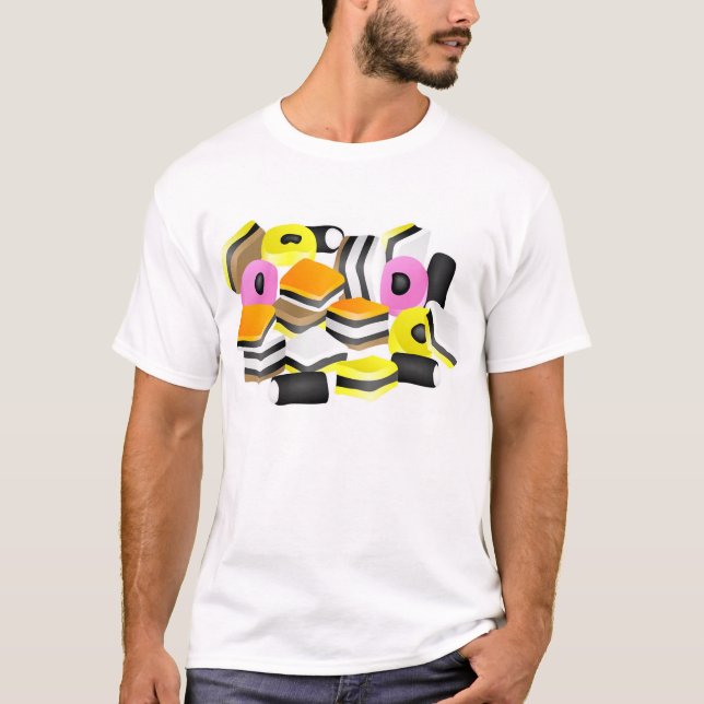 T-shirt Alcaçuz Allsorts (Frente)
