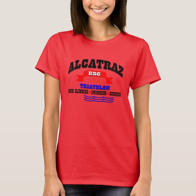 T-shirt Alcatraz Triathlon (Frente)