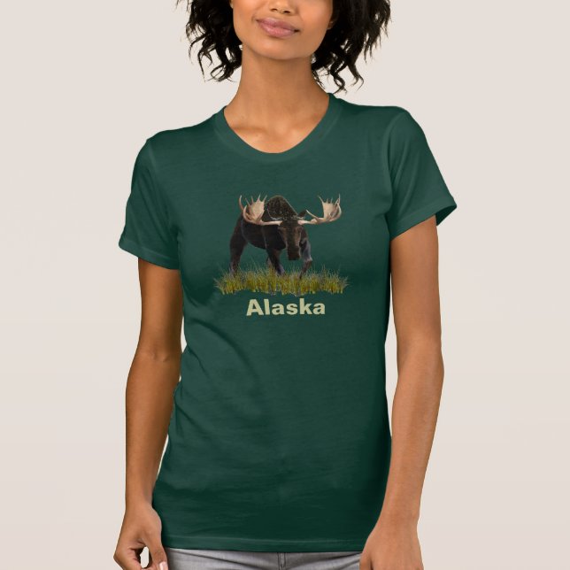 T-shirt Alce Touro Carregando (Frente)