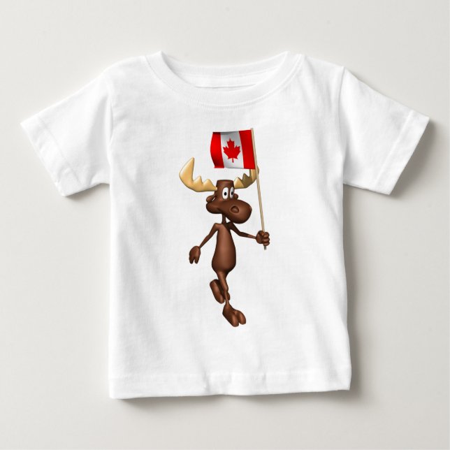 T-shirt Alces Canadá (Frente)