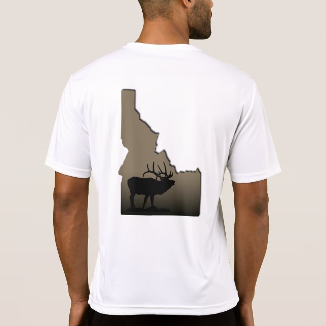 T-shirt Alces de Idaho (Verso)