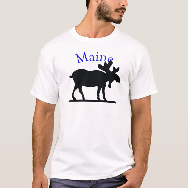 T-shirt Alces de Maine (Frente)