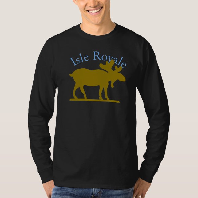 T-shirt Alces de Royale da ilha (Frente)