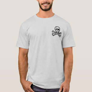 T-shirt alegre de Roger do poema dos mares do