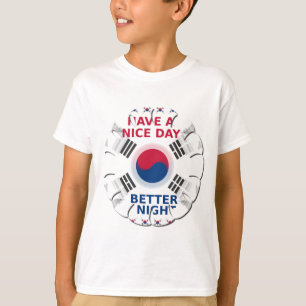 T-shirt Alegre "Tenha um belo dia" design de Arte da Bande