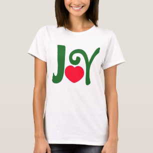 T-shirt Alegria do coração do Natal
