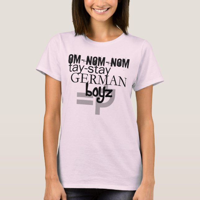 T-Shirt Alemães de Tay-Permanência (Frente)