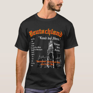 T-shirt Alemanha 7-7-2008 t do preto
