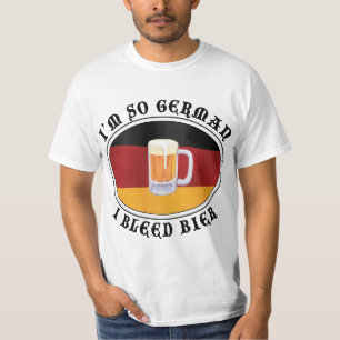 T-shirt alemão engraçado