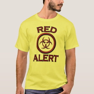 T-shirt Alerta vermelho