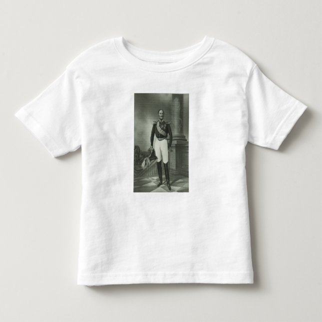 T-shirt Alexandre II da Rússia (Frente)