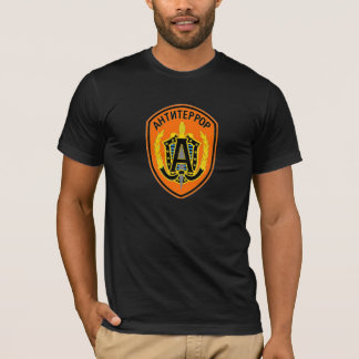 T-shirt Alfa da equipe de Spetsnaz do russo