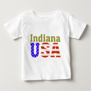 T-shirt Alfa de Indiana EUA Aashen