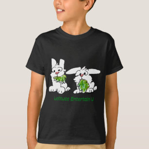 T-shirt Alface Entertain U Cartoon Rabbits