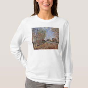 T-shirt Alfred Sisley   um canto das madeiras em Sablons