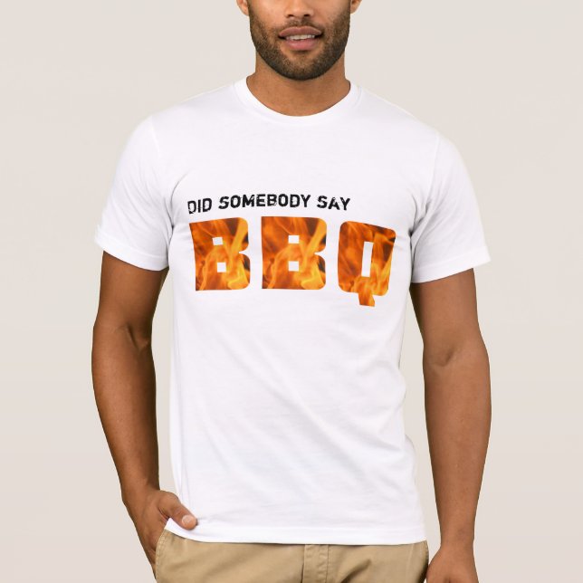 T-shirt Alguém disse o CHURRASCO? (Frente)