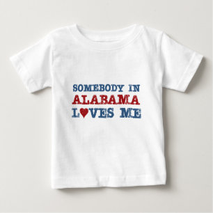 T-shirt Alguém em Alabama ama-me