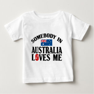 T-shirt Alguém em Austrália