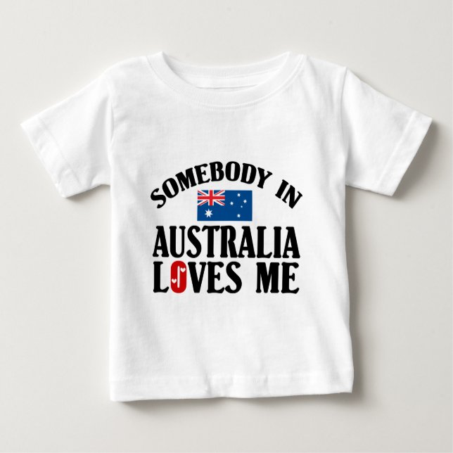 T-shirt Alguém em Austrália (Frente)