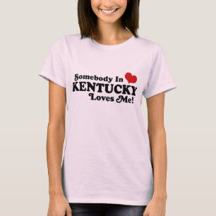 T-shirt Alguém em kentucky ama-me