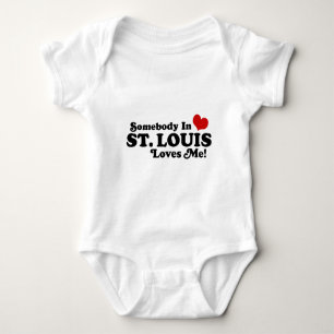 T-shirt Alguém em St Louis ama-me