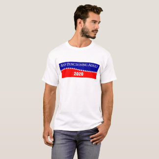 T-shirt Algum adulto de funcionamento 2020