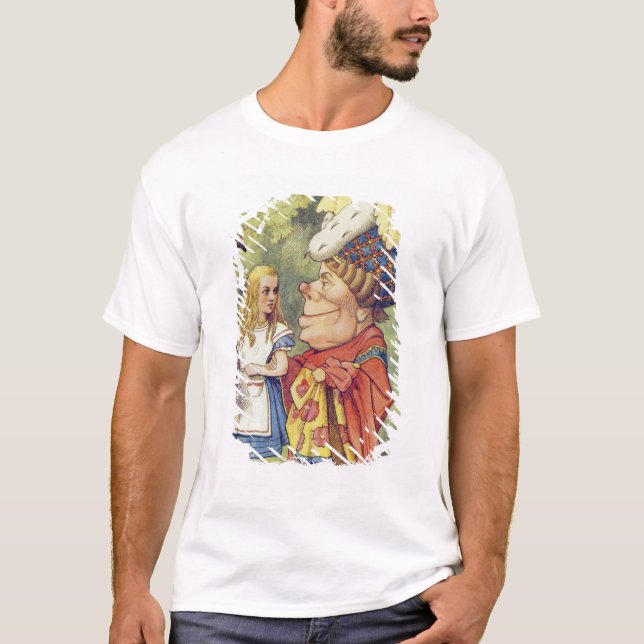 T-shirt Alice com a duquesa (Frente)