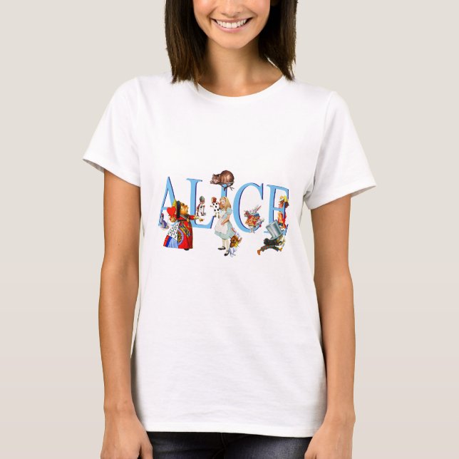 T-SHIRT ALICE IN WONDERLAND & AMIGOS (Frente)