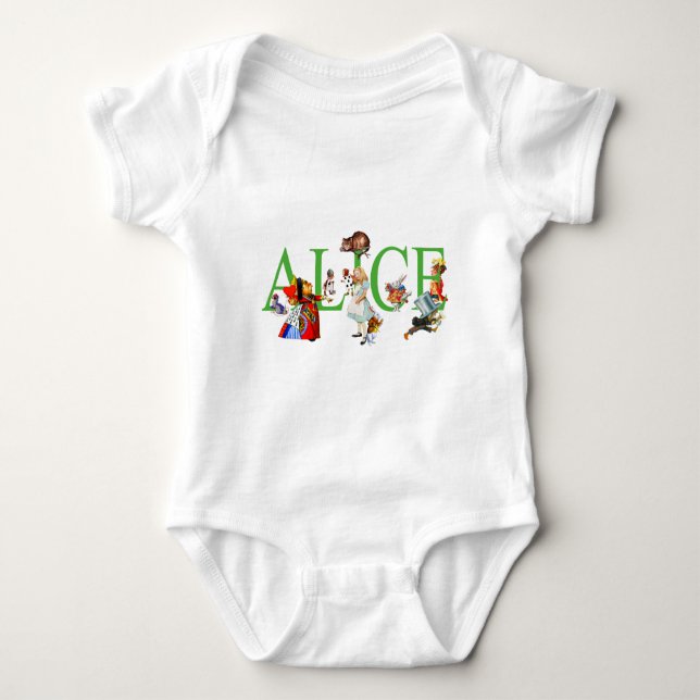 T-SHIRT ALICE IN WONDERLAND E AMIGOS (Frente)