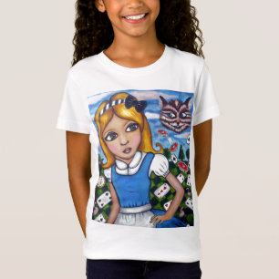 T-shirt Alice no país das maravilhas
