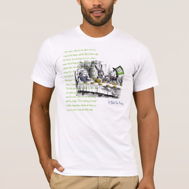 T-shirt Alice no País das Maravilhas (Frente)