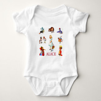 T-shirt Alice no País das Maravilhas e Amigos