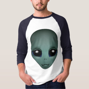 T-shirt Alienígena de Baseball em Jersey, alienígenas
