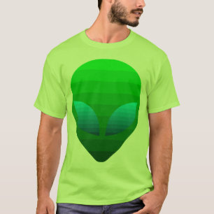 T-shirt Alienígena de espaço do delírio de Kawaii