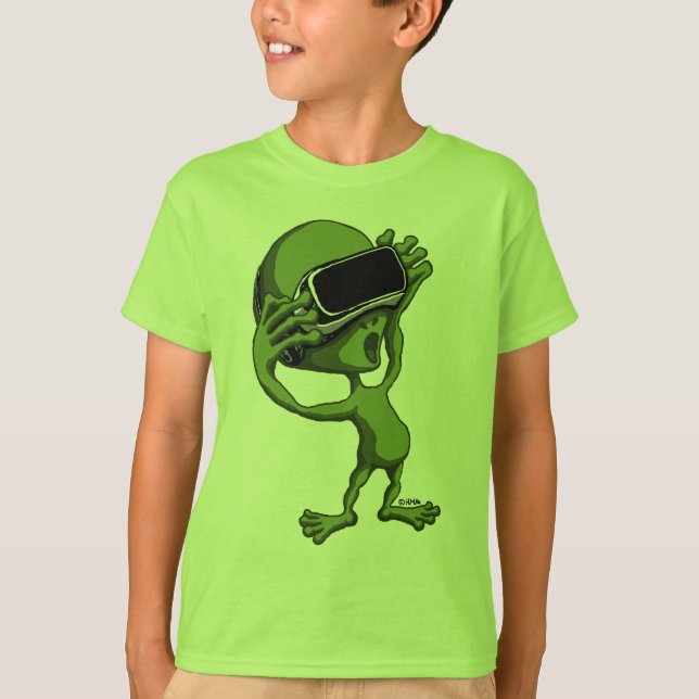 T-shirt Alienígena de VR (Frente)