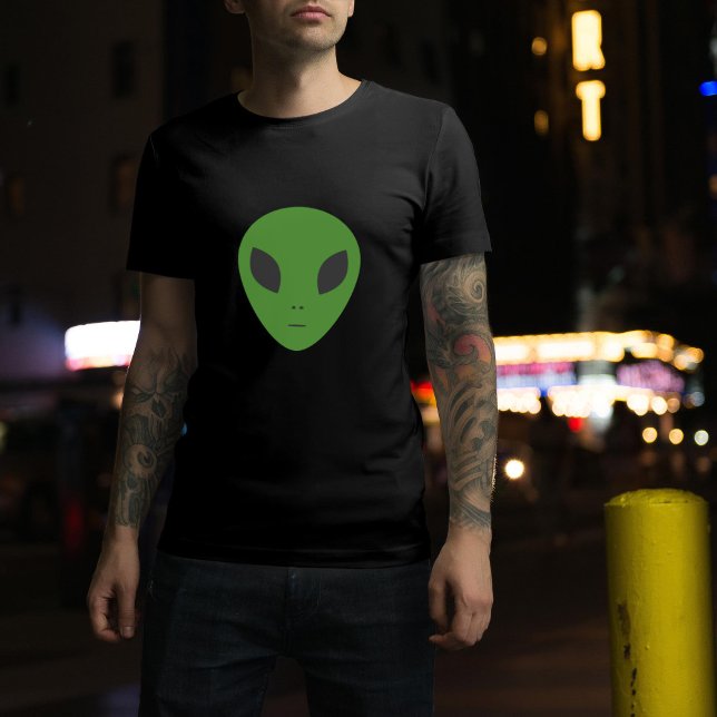 T-Shirt Alienígena Verde (Green Alien T-Shirt)