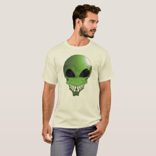T-shirt Alienígena verde