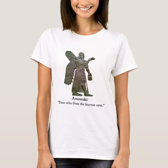 T-shirt Aliens antigos de Anunnaki (Frente)
