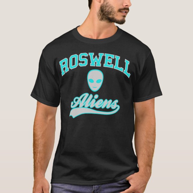 T-shirt Aliens de Roswell (Frente)