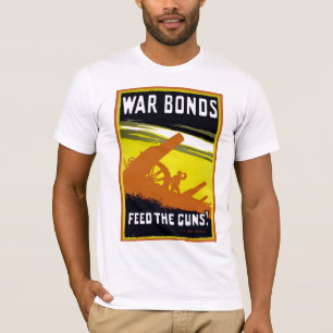 T-shirt Alimentação do ~ das ligações de guerra as arm
