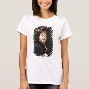 T-shirt Aline Masson, o Modelo do Artista (óleo no painel)