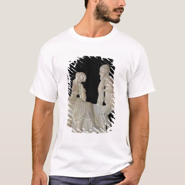 T-shirt Alivio que descreve Odysseus e Penélope (Frente)