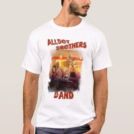 T-shirt allbot brothers banda / conserto de discos