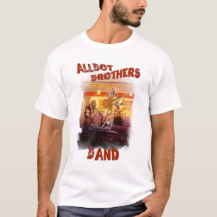 T-shirt allbot brothers banda / conserto de discos
